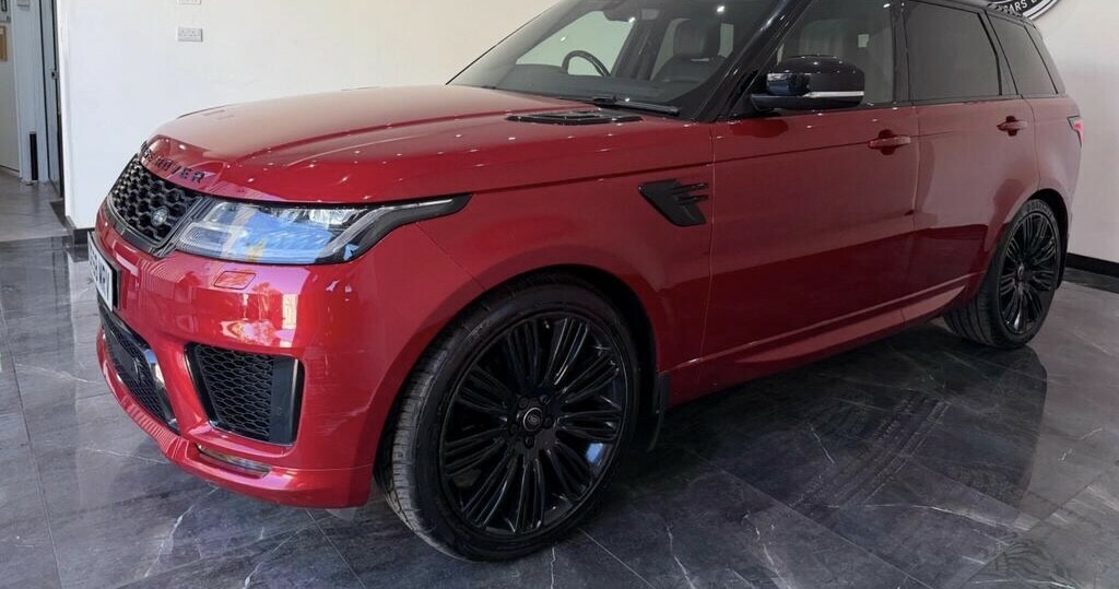 Land Rover Range Rover Sport 3.0 Sd V6 Hse Dynamic 201868 CF68MRV Red #3