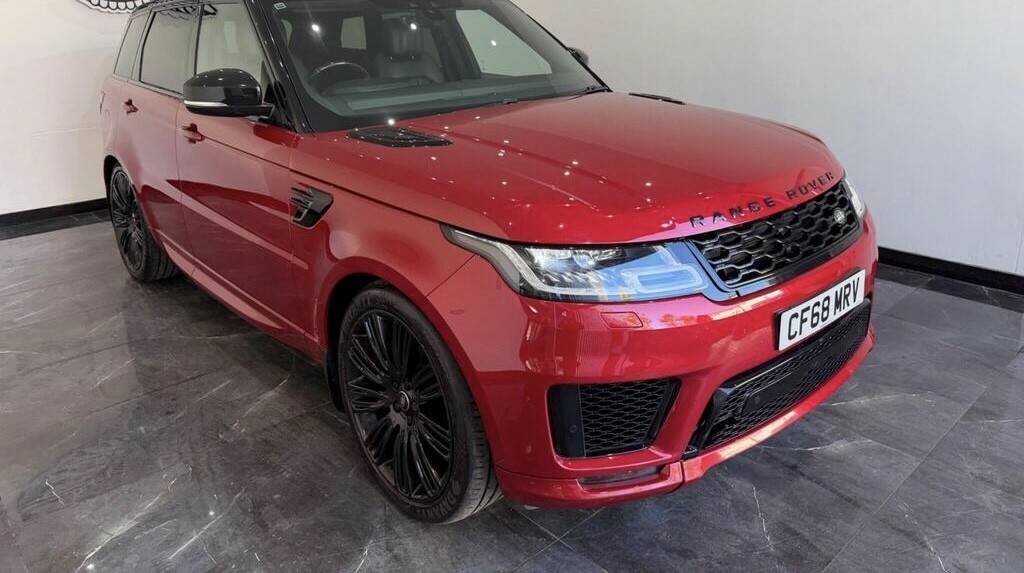 Land Rover Range Rover Sport 3.0 Sd V6 Hse Dynamic 201868 CF68MRV Red #5
