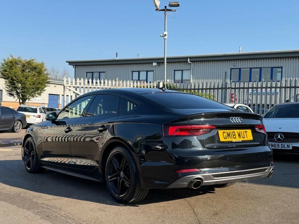 Audi A5 2.0 Tfsi S Line 201818 GM18WUT Black #3
