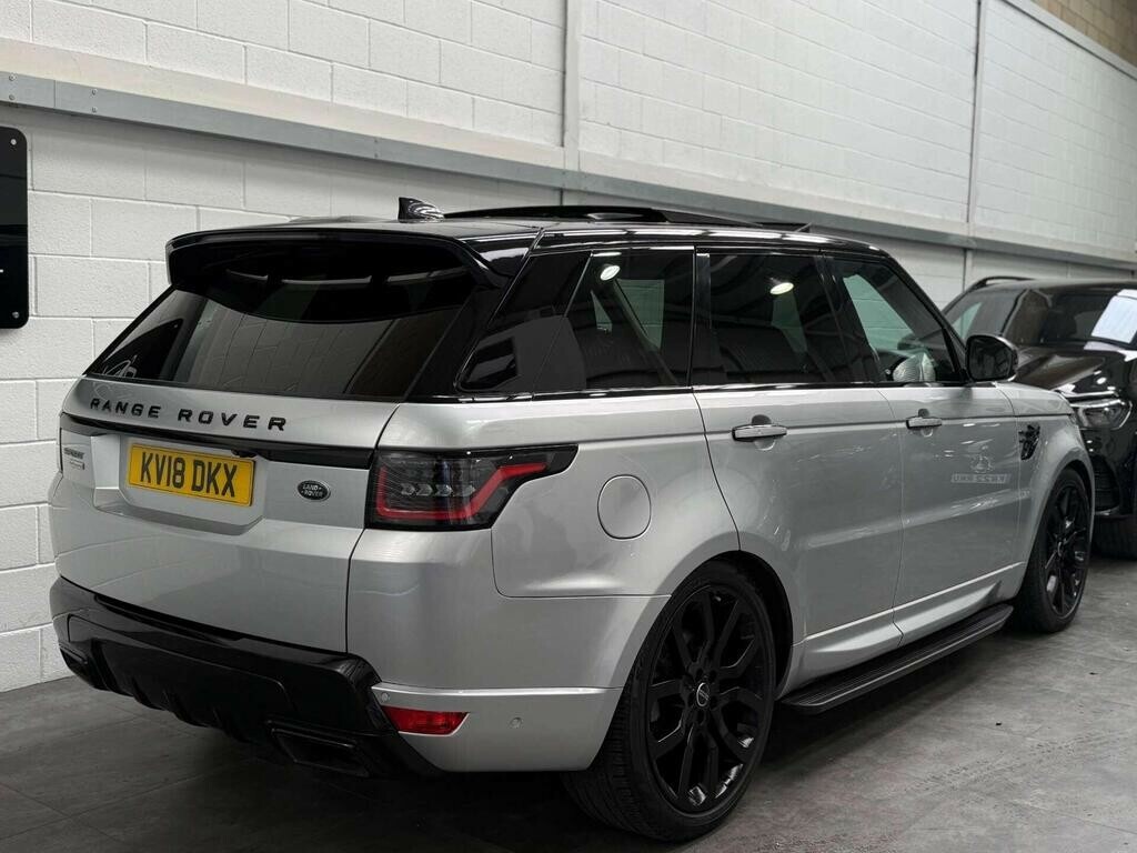 Land Rover Range Rover Sport 3.0 Sd V6 Dynamic 201818 KV18DKX Silver #4
