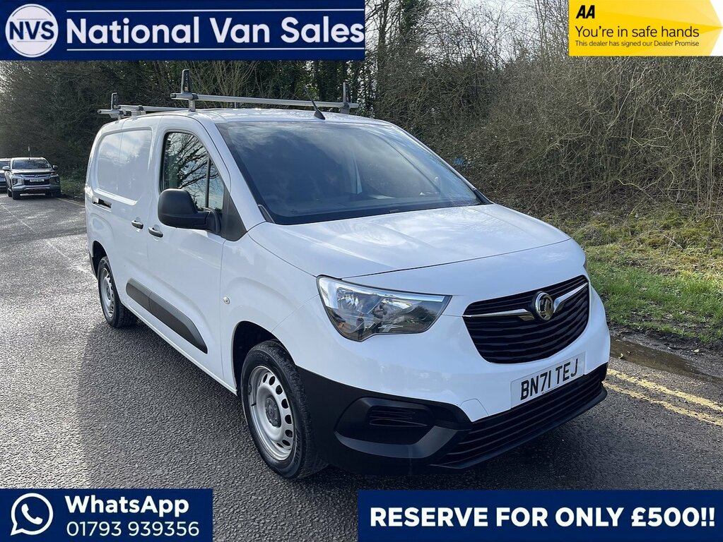 Vauxhall Combo 1.5 Turbo D 2300 Edition L2 H1 Euro 6 White