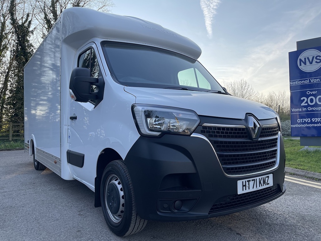 Renault Master 2.3 Dci Energy 35 Business Loloader Luton Dies HT71KMZ White #2