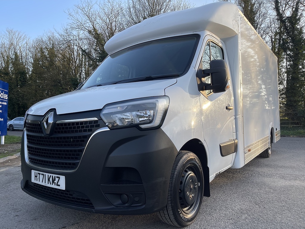 Renault Master 2.3 Dci Energy 35 Business Loloader Luton Dies HT71KMZ White #6