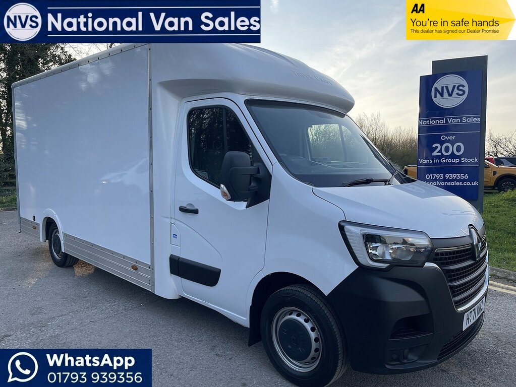 Renault Master 2.3 Dci Energy 35 Business Loloader Luton Dies White