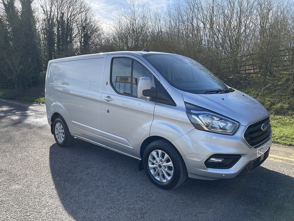 Ford Transit Custom 2.0 300 Ecoblue Limited L1 H1 Euro 6 Ss FE22NUX Silver #2