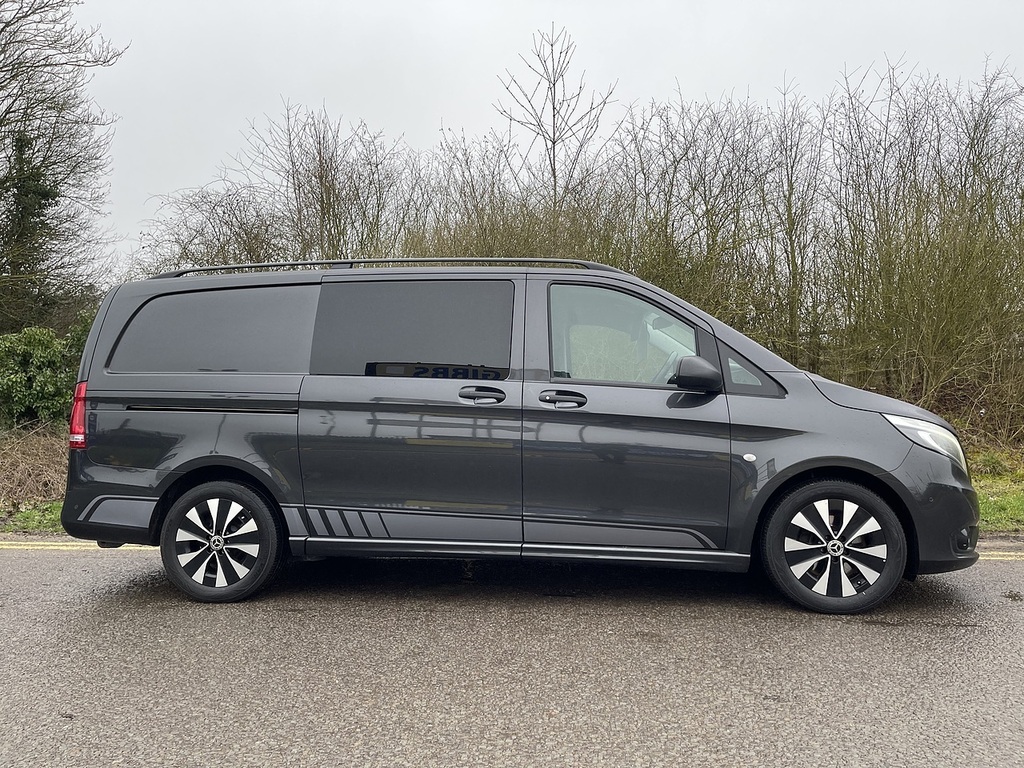 Mercedes-Benz Vito Vito Sport Combi Van 1 WR21RJU Grey #4