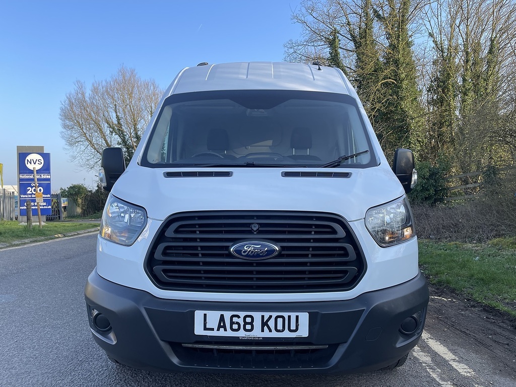 Ford Transit Custom Transit Panel Van 1 LA68KOU White #5