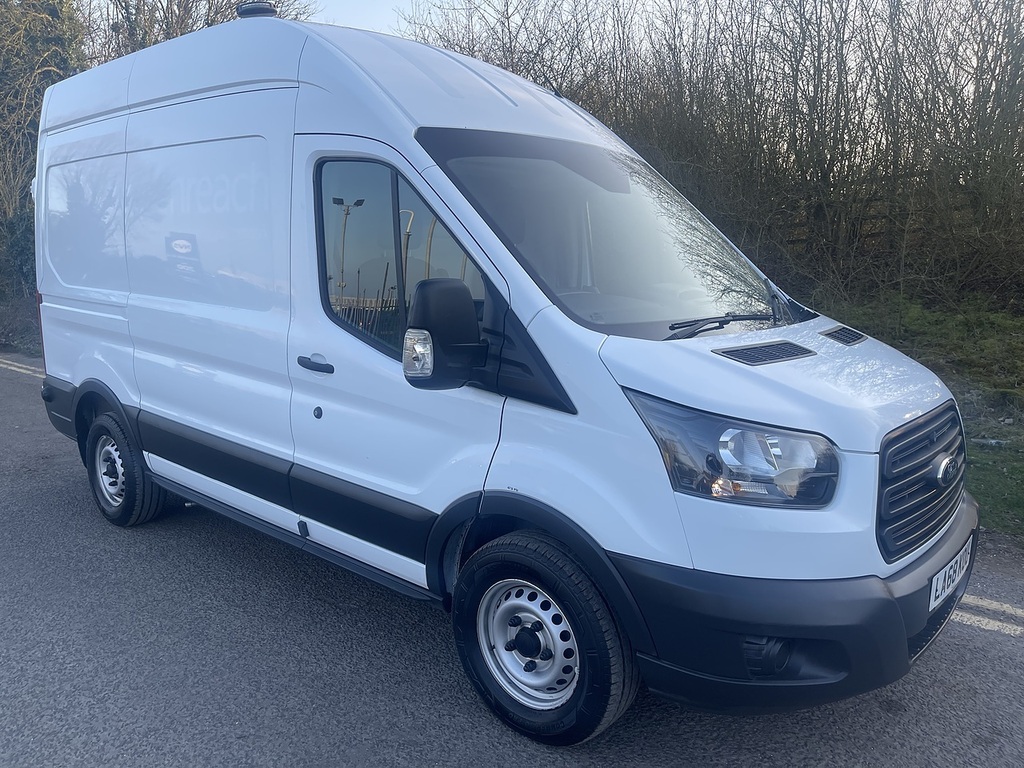 Ford Transit Custom Transit Panel Van 1 LA68KOU White #4