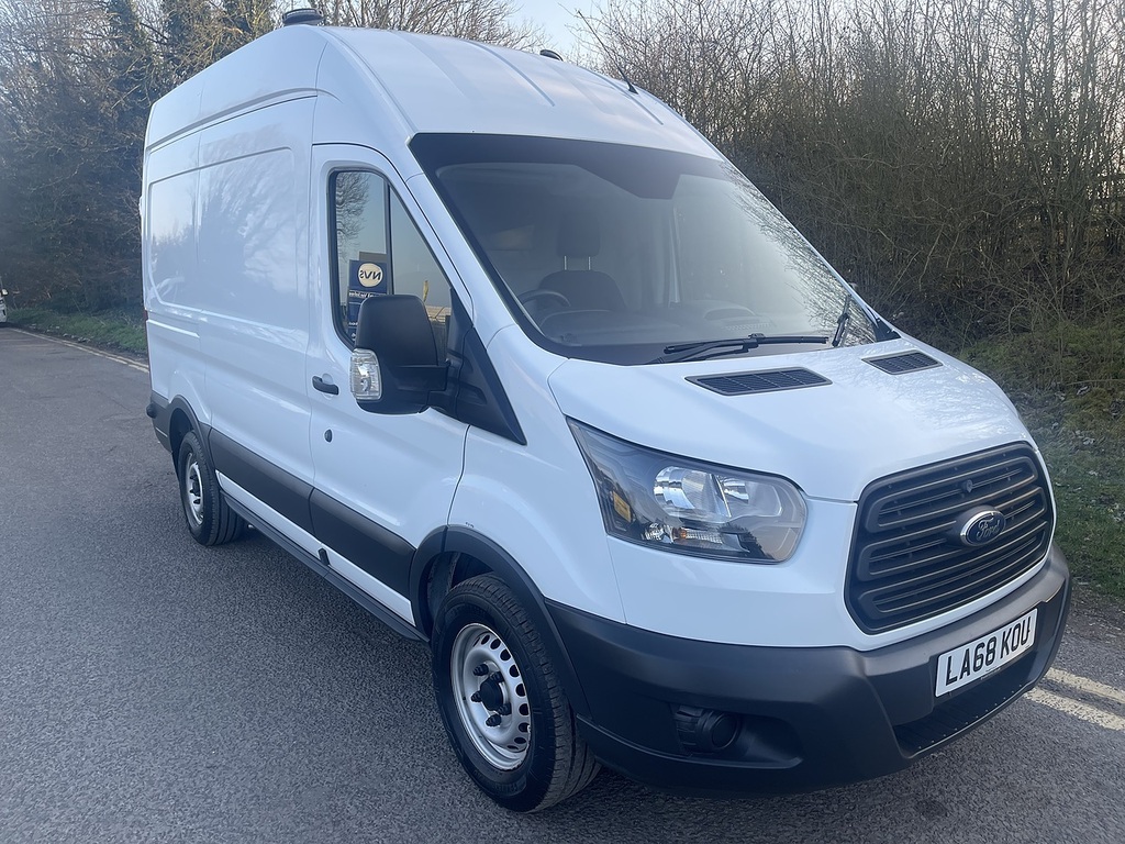 Ford Transit Custom Transit Panel Van 1 LA68KOU White #2