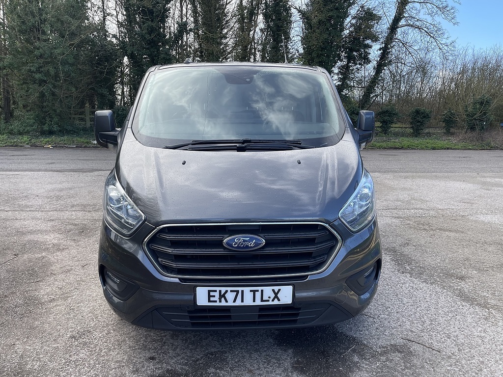 Ford Transit Custom 2.0 300 Ecoblue Limited L2 H1 Euro 6 Ss EK71TLX Grey #6