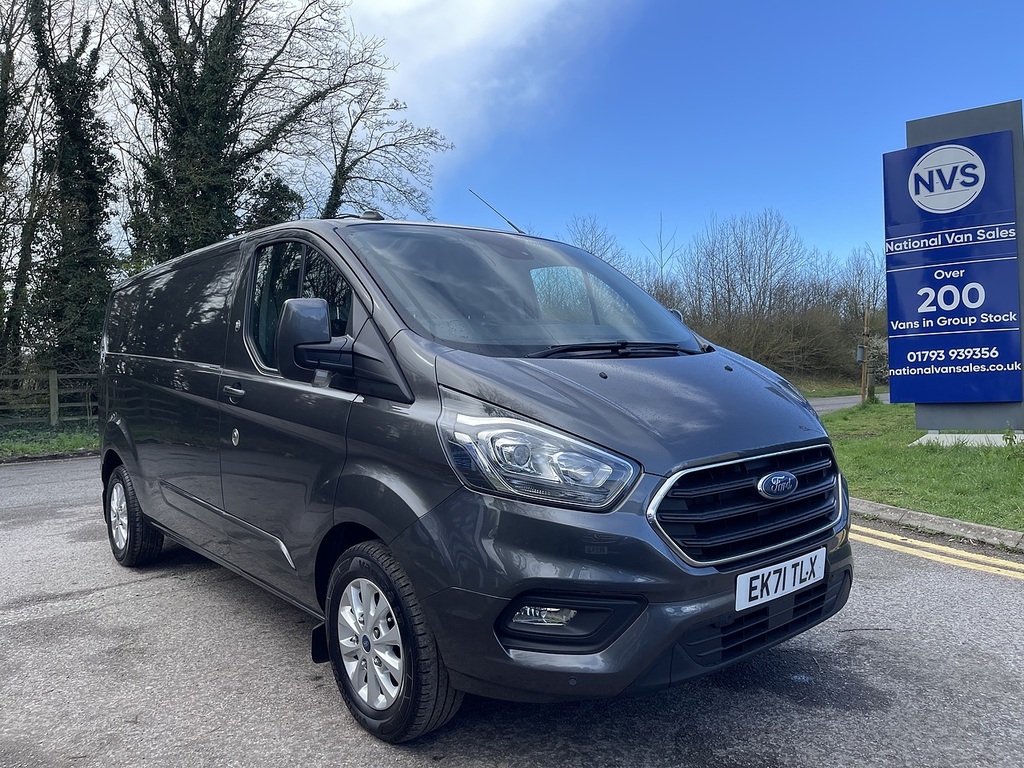 Ford Transit Custom 2.0 300 Ecoblue Limited L2 H1 Euro 6 Ss EK71TLX Grey #5