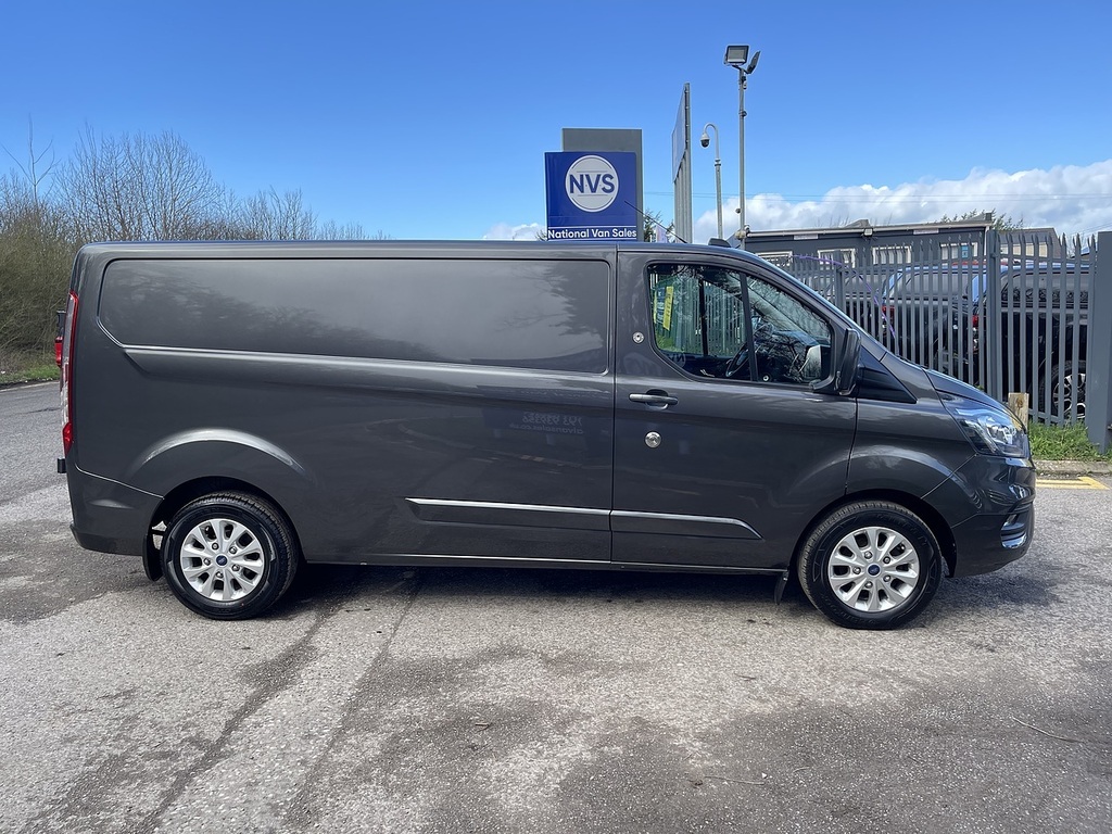 Ford Transit Custom 2.0 300 Ecoblue Limited L2 H1 Euro 6 Ss EK71TLX Grey #4