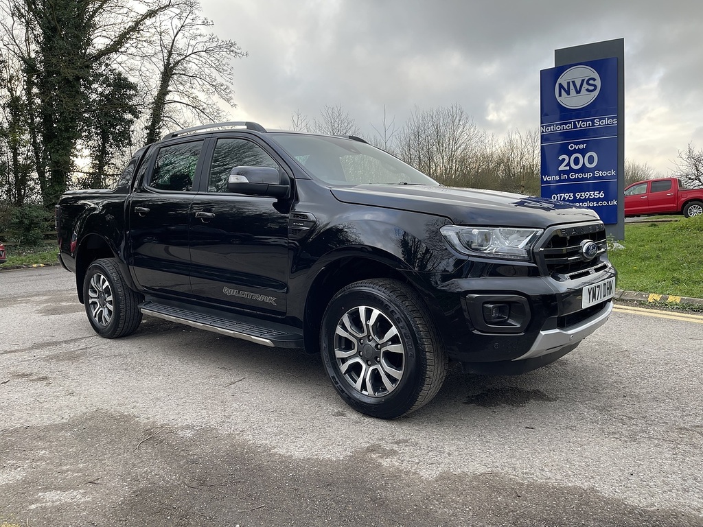 Ford Ranger 2.0 Ecoblue Wildtrak 4Wd Euro 6 Ss YM71DHK Black #2