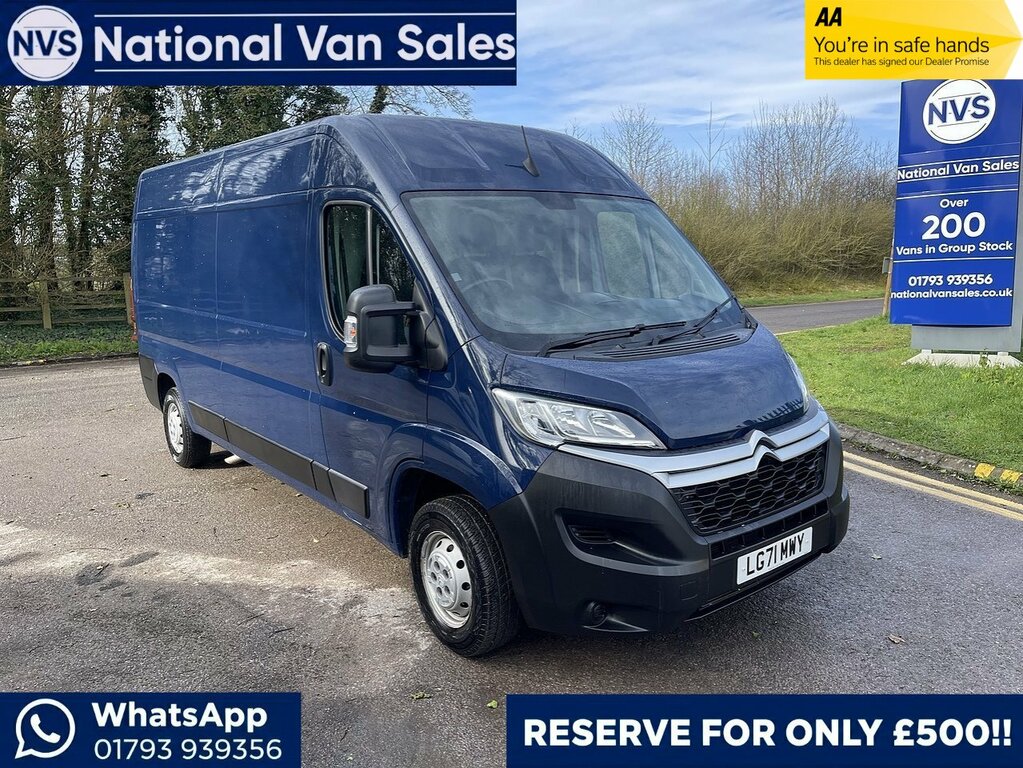 Citroen Relay Relay Enterprise Panel Van 2 Blue