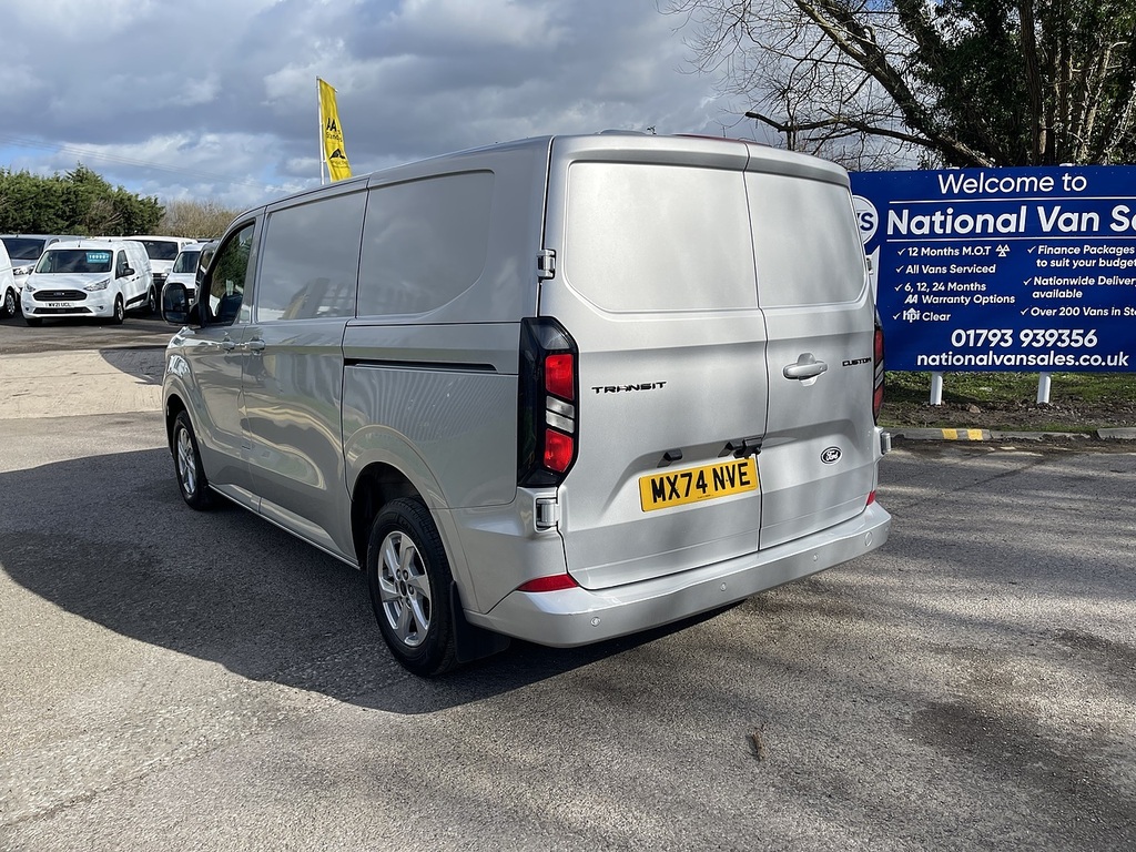 Ford Transit Custom 2.0 280 Ecoblue Limited L1 H1 Euro 6 Ss MX74NVE Silver #6