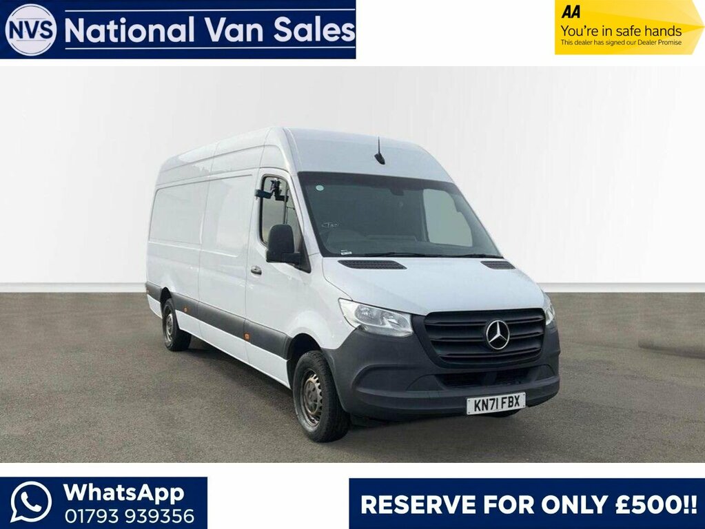 Mercedes-Benz Sprinter 2.0 315 Cdi Progressive Rwd L3 H2 Euro 6 Ss White