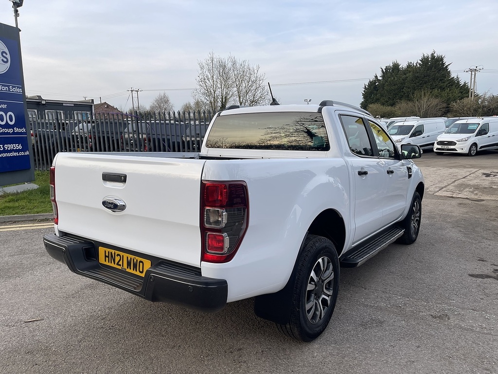 Ford Ranger Ranger Wildtrak Pickup 1 HN21WWO White #6