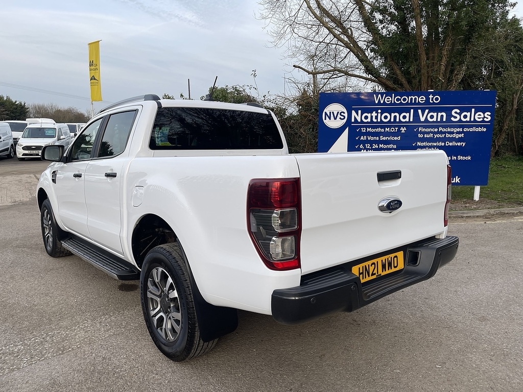 Ford Ranger Ranger Wildtrak Pickup 1 HN21WWO White #3