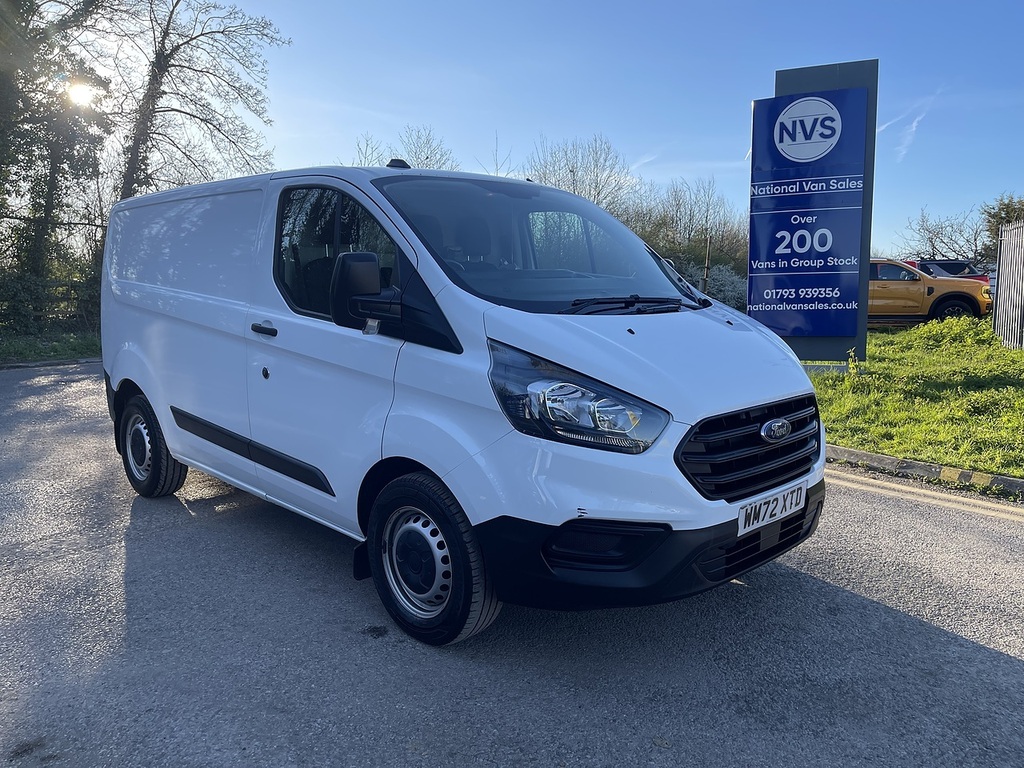 Ford Transit Custom 2.0 320 Ecoblue Leader L1 H1 Euro 6 Ss WM72XTD White #2