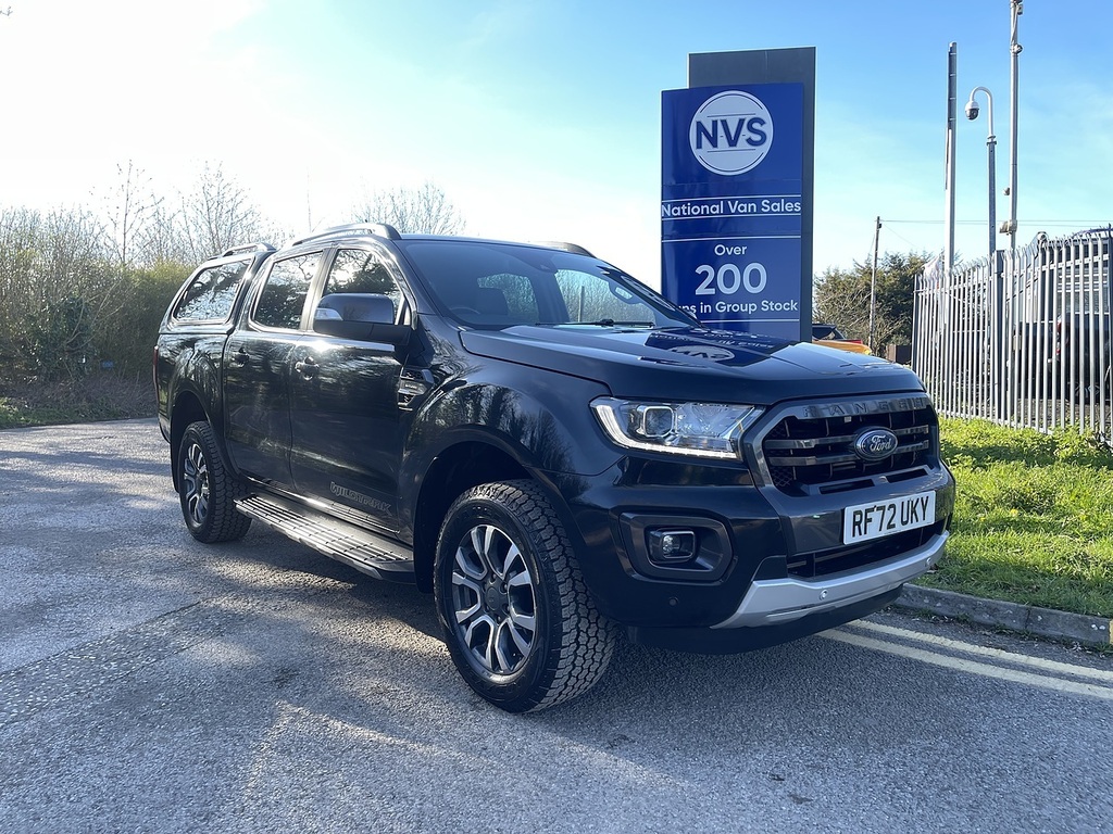 Ford Ranger 2.0 Ecoblue Wildtrak 4Wd Euro 6 Ss RF72UKY Black #2