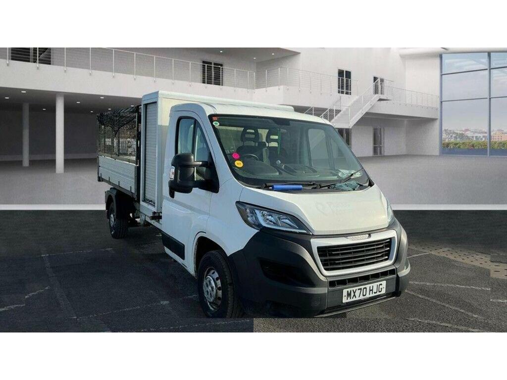 Peugeot Boxer Peugeot Boxer 335 L3 Bluehdi Tipper 2.2 Tipper Man White