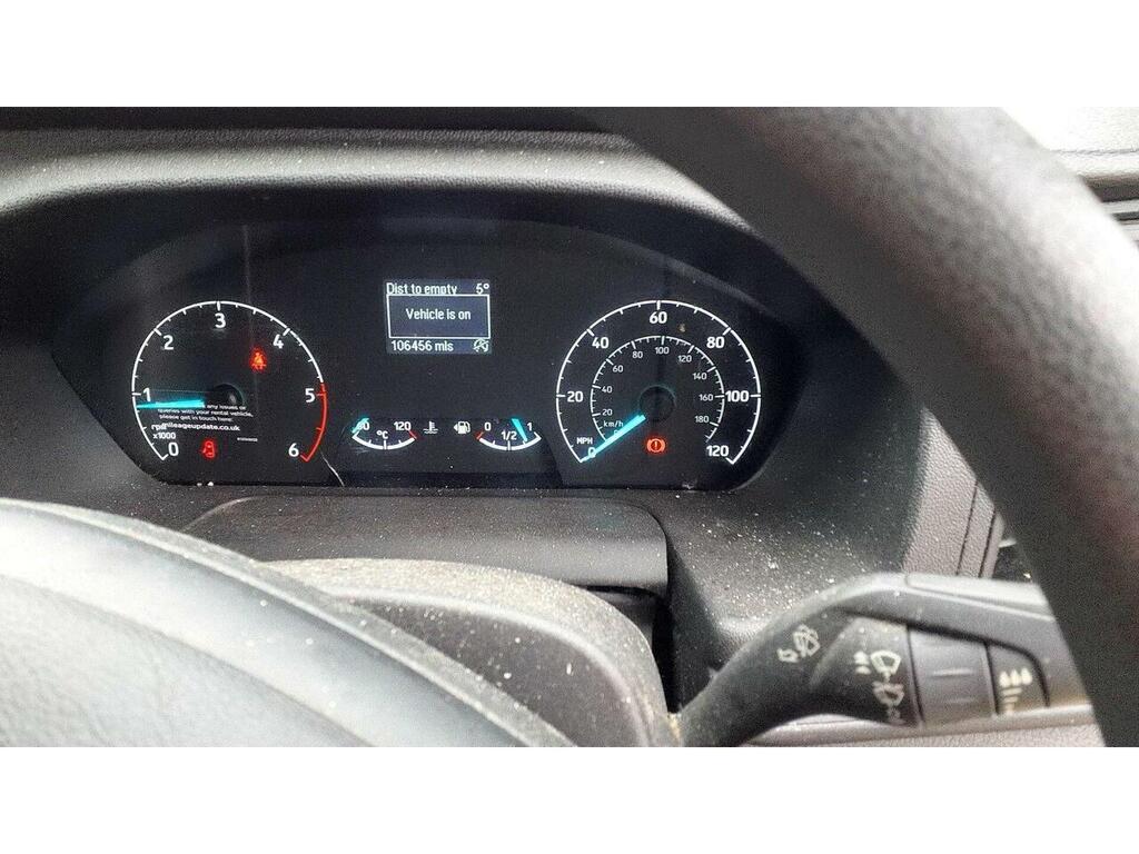 Ford Transit Custom 2.0 350 Ecoblue Leader Dropside WR70BWJ White #3