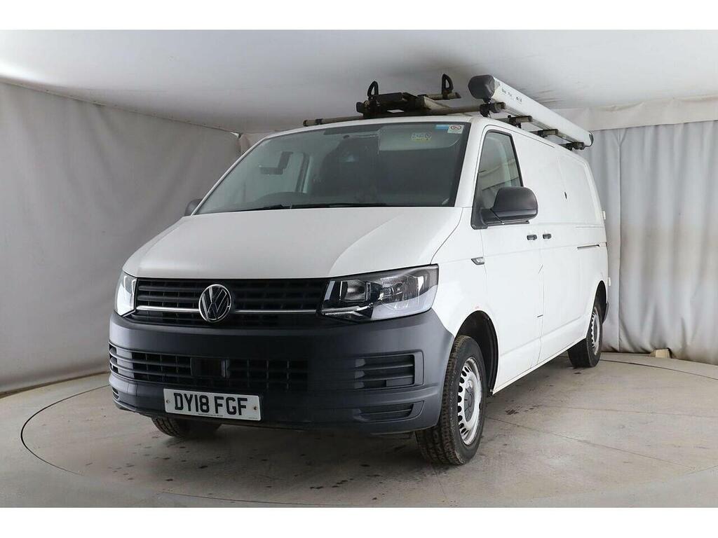 Volkswagen Transporter 2.0 Tdi T32 Bluemotion Tech Startline Fwd Lwb Euro DY18FGF White #3