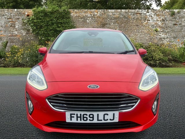 Ford Fiesta 1.0T Ecoboost Titanium Hatchback FH69LCJ Red #2