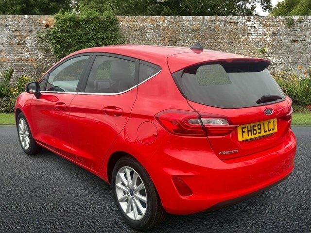 Ford Fiesta 1.0T Ecoboost Titanium Hatchback FH69LCJ Red #4