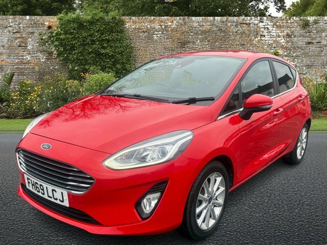 Ford Fiesta 1.0T Ecoboost Titanium Hatchback FH69LCJ Red #3
