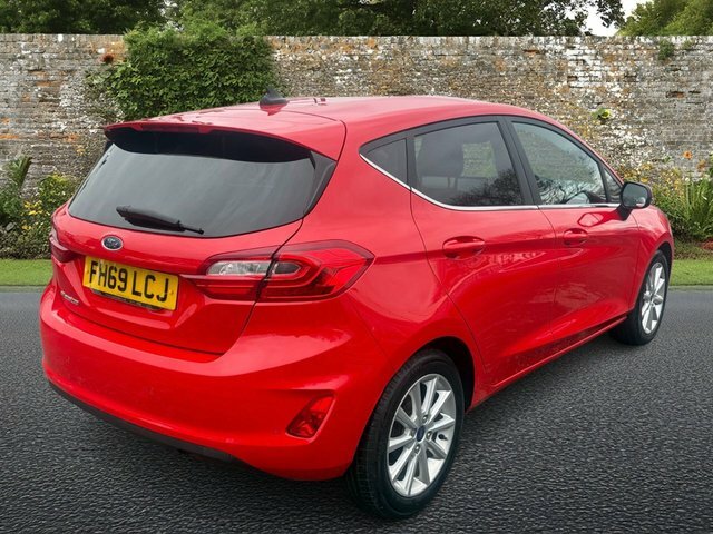 Ford Fiesta 1.0T Ecoboost Titanium Hatchback FH69LCJ Red #6