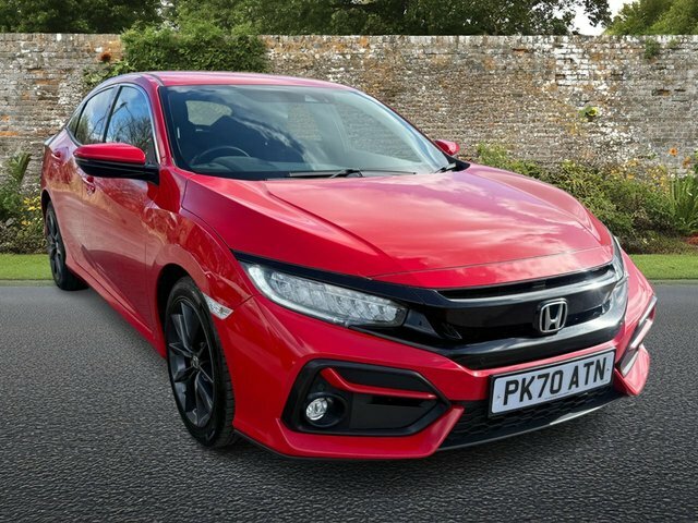 Honda Civic 1.0 Vtec Turbo Sr Hatchback Euro PK70ATN Red