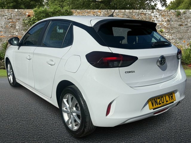 Vauxhall Corsa 1.2 Turbo Se Hatchback Euro 6 S VN20LYR White #4