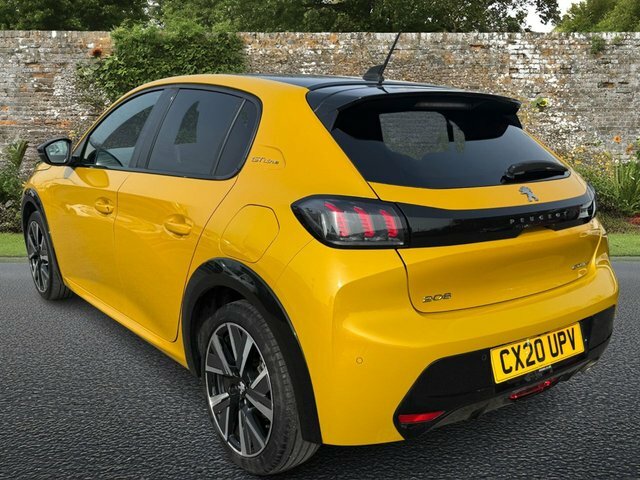 Peugeot 208 1.2 Puretech Gt Line Hatchback E CX20UPV Yellow #4