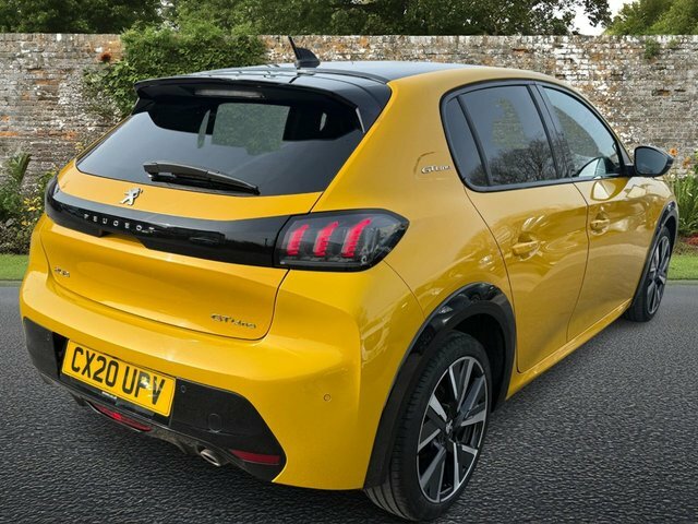 Peugeot 208 1.2 Puretech Gt Line Hatchback E CX20UPV Yellow #6
