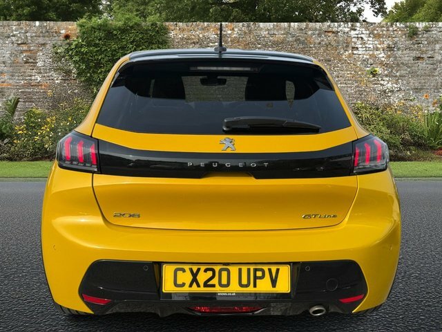 Peugeot 208 1.2 Puretech Gt Line Hatchback E CX20UPV Yellow #5