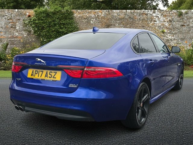 Jaguar XF 2.0D R-sport Saloon Awd Euro 6 S AP17ASZ Blue #6