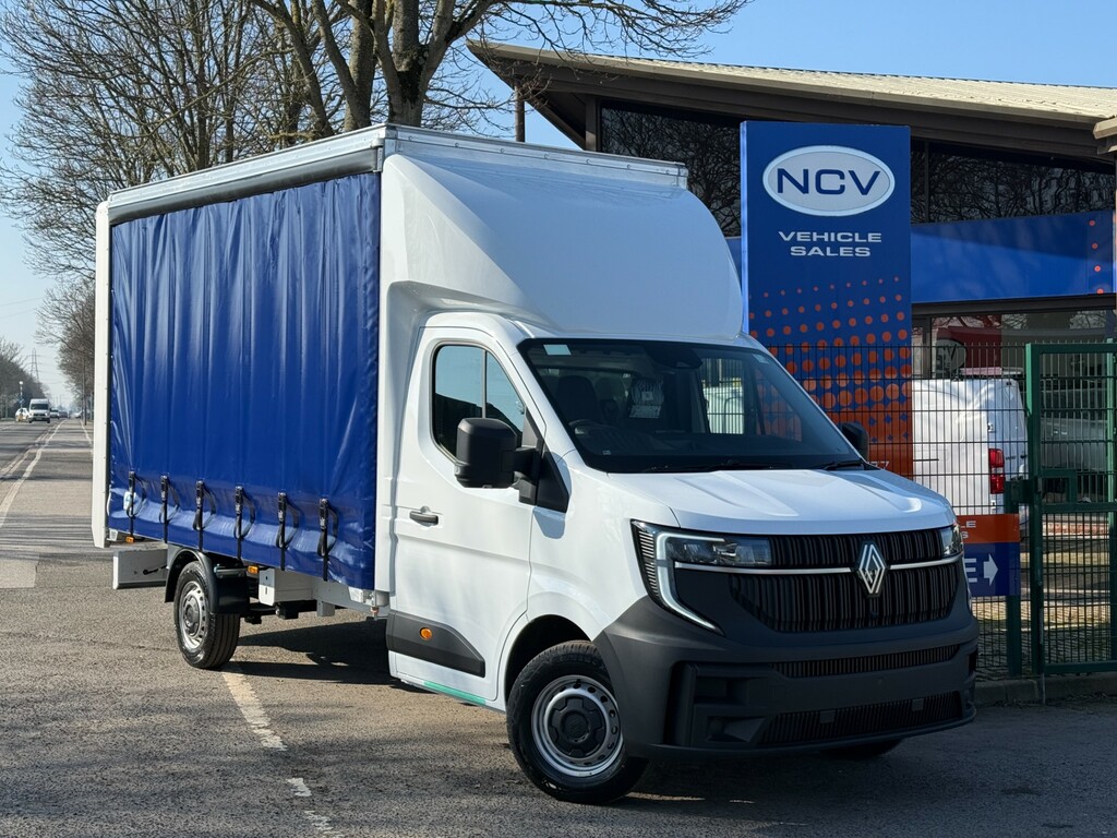 Renault Master Ll35 Advance L3 Curtain Side Lwb 150Ps White