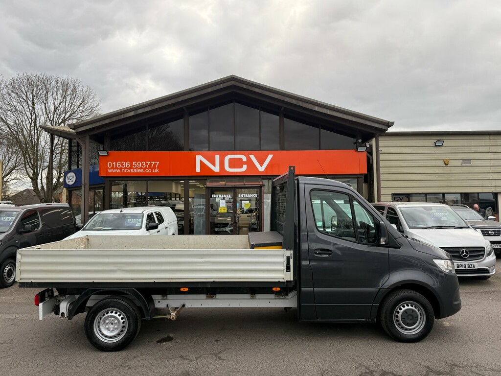 Mercedes-Benz Sprinter 314 Cdi Mwb Dropside Eu6 Grey No Vat WX69RZC Grey #2
