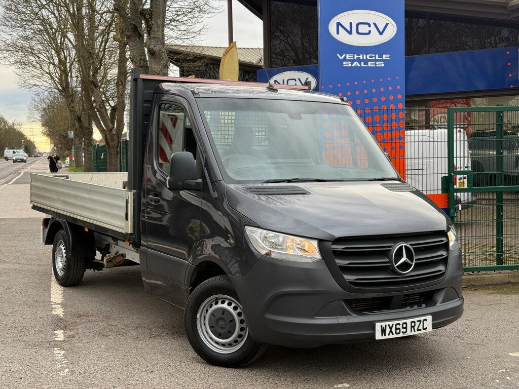 Mercedes-Benz Sprinter 314 Cdi Mwb Dropside Eu6 Grey No Vat Grey