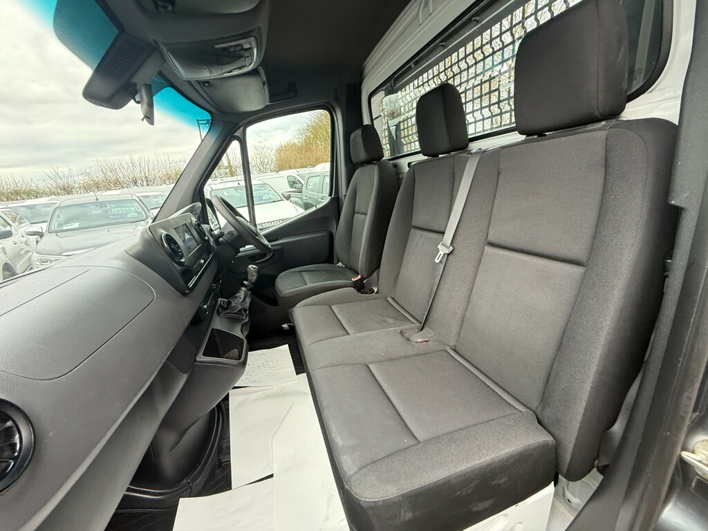 Mercedes-Benz Sprinter 314 Cdi Mwb Dropside Eu6 Grey No Vat WX69RZC Grey #6