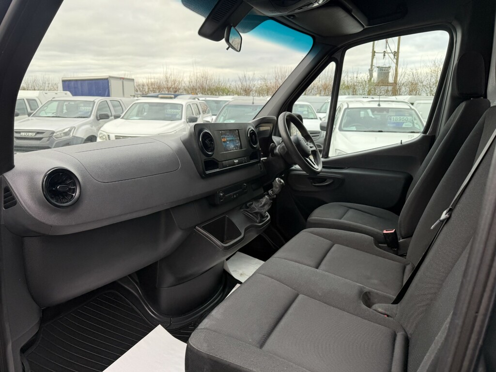 Mercedes-Benz Sprinter 314 Cdi Mwb Dropside Eu6 Grey No Vat WX69RZC Grey #5
