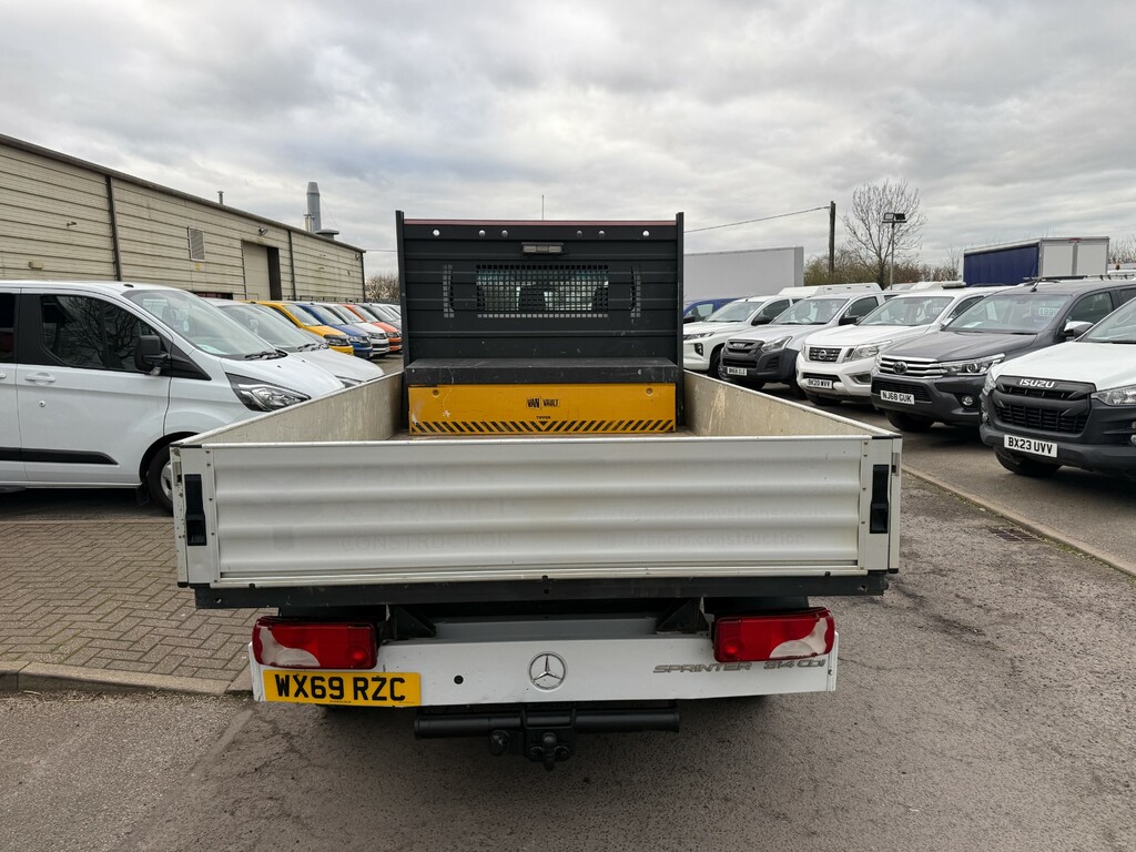 Mercedes-Benz Sprinter 314 Cdi Mwb Dropside Eu6 Grey No Vat WX69RZC Grey #4