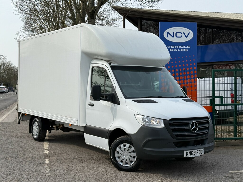 Mercedes-Benz Sprinter 316 Cdi 160Bhp Eu6 Luton Van Lwb White