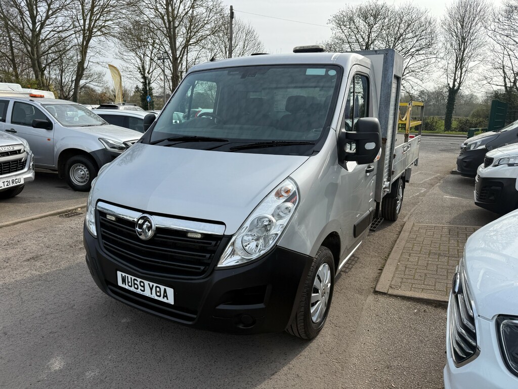 Vauxhall Movano L2h1 F3500dropside Tool Pod WU69YOA Silver #6