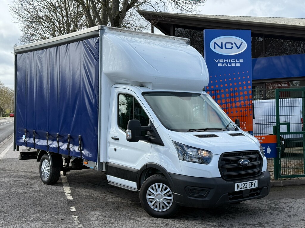 Ford Transit Custom 350 Leader Curtain Side Lwb Ecoblue Eu6 MJ22EPY White
