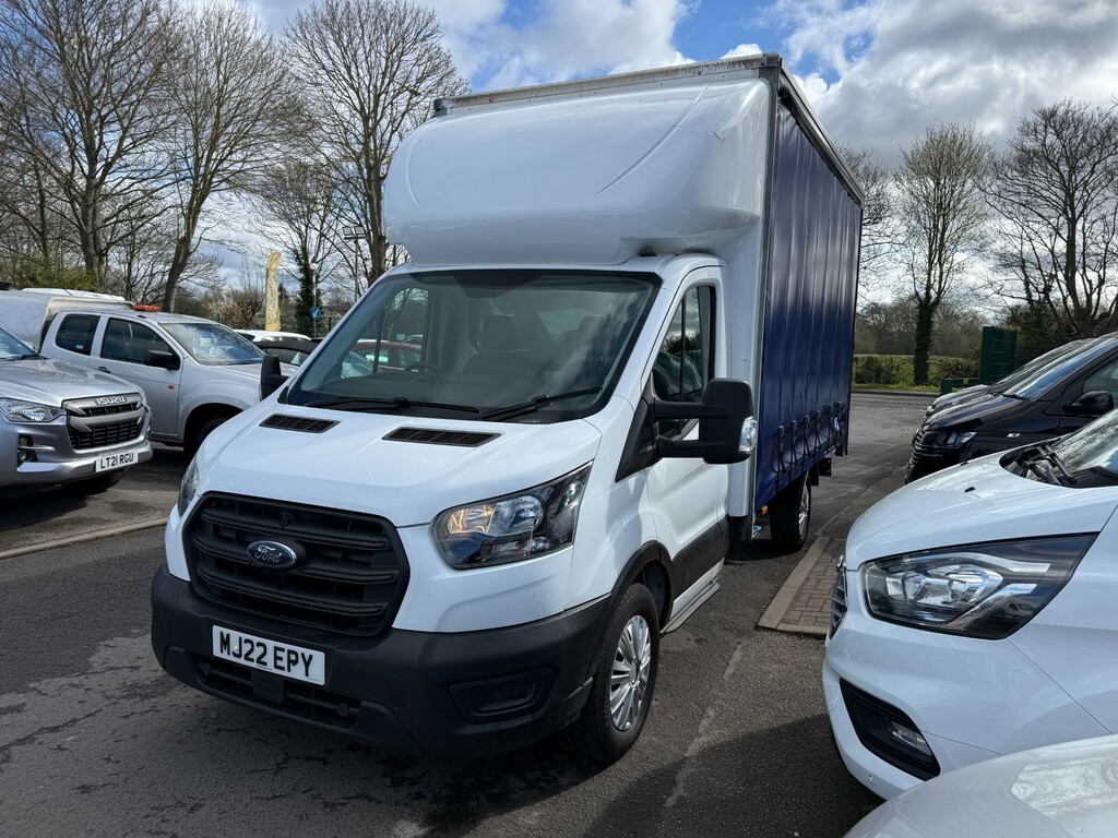 Ford Transit Custom 350 Leader Curtain Side Lwb Ecoblue Eu6 MJ22EPY White #4