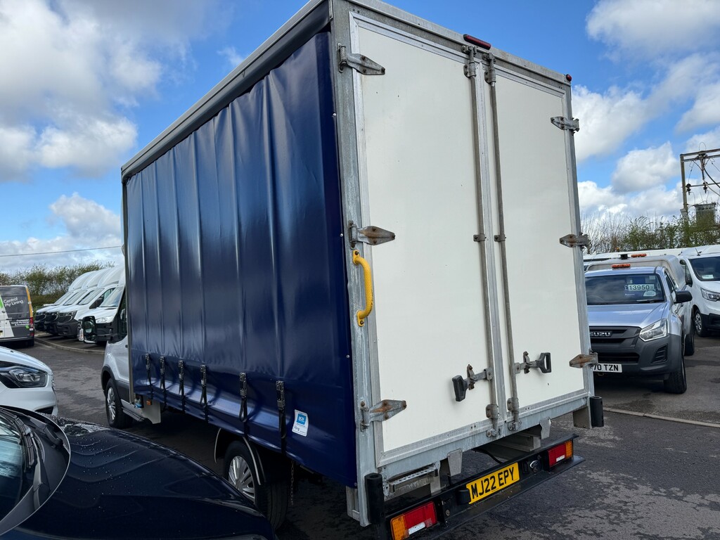 Ford Transit Custom 350 Leader Curtain Side Lwb Ecoblue Eu6 MJ22EPY White #3