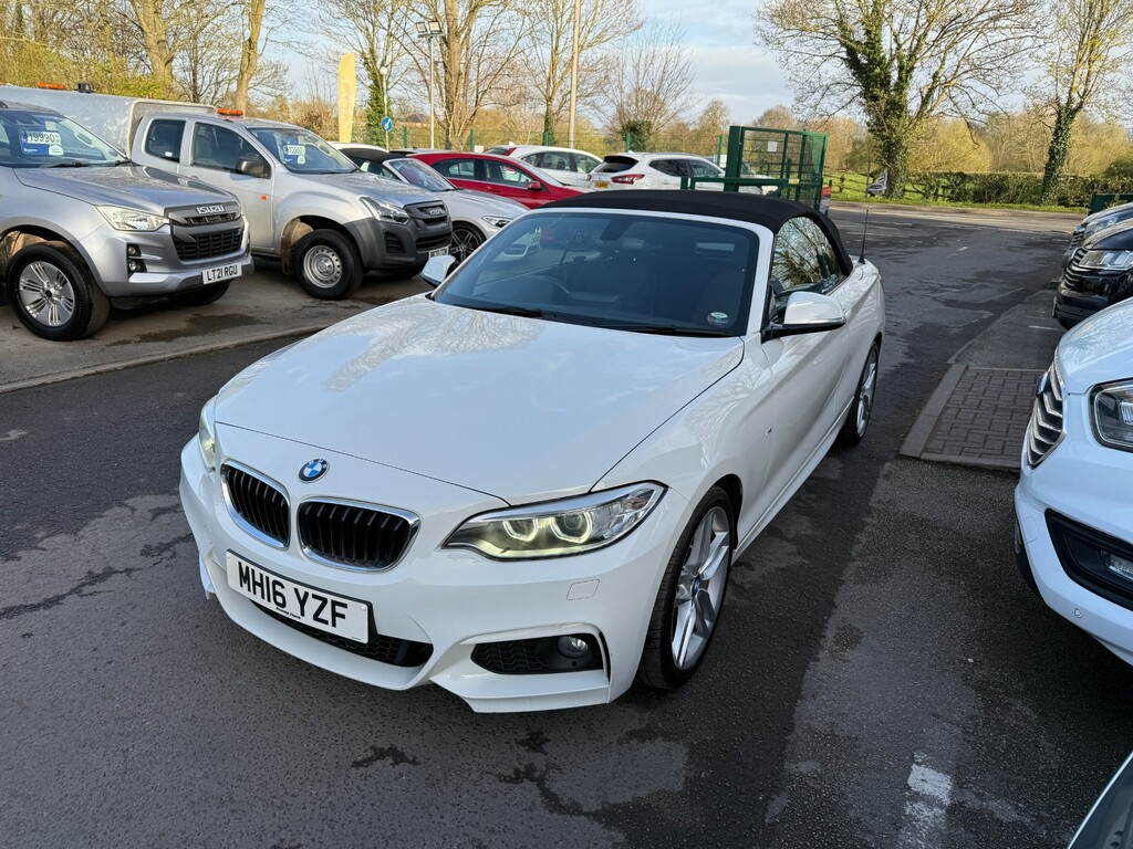 BMW 2 Series M Sport 2 Series Convertible MH16YZF White #6