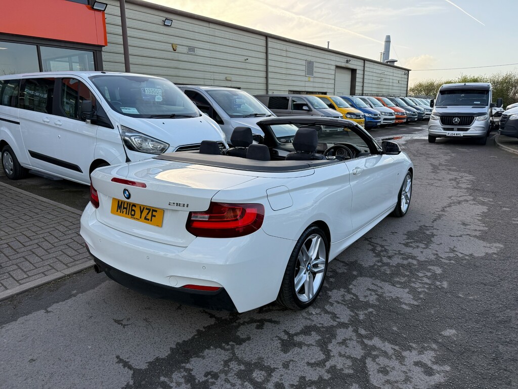 BMW 2 Series M Sport 2 Series Convertible MH16YZF White #4
